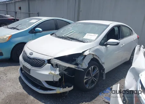 2016 Kia Forte Ex from USA, damaged, VIN KNAFX4A85G5450741
